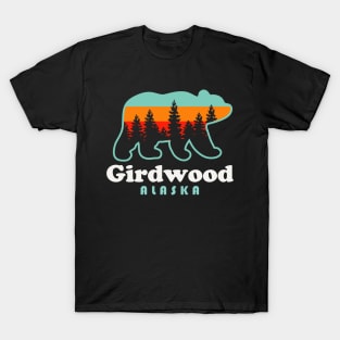 Girdwood Alaska Bear Vacation Trip T-Shirt